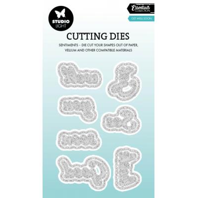 StudioLight Cutting Dies - Get Well Soon Essentials