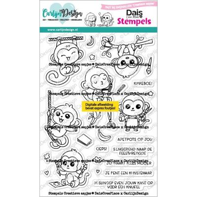 CarlijnDesign Stempel - Creative Monkeys (NL)
