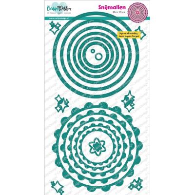 CarlijnDesign Dies - Scalloped Circles