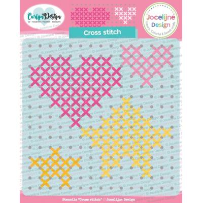 CarlijnDesign Stencils - Cross Stitch
