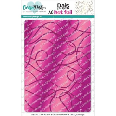 CarlijnDesign Hot Foil Plate - Wires