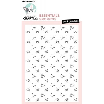 StudioLight Creative Craftlab Stempel - Backgroundz Hearts