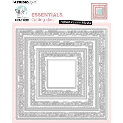 StudioLight Creative Craftlab Cutting Dies - Nested Squares Blocks