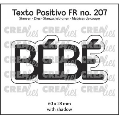 Crealies Cutting Dies - BÉBÉ (FR)