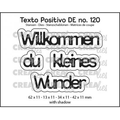Crealies Cutting Dies - Willkommen du Kleines Wunder