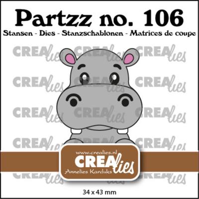 Crealies Cutting Dies - Hippo