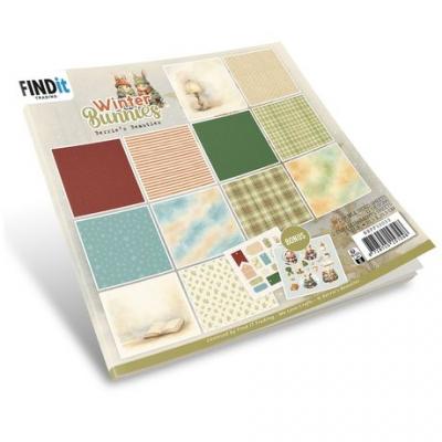 Find It Trading Winter Bunnies - Paper Pack