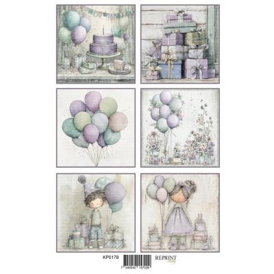 Reprint Birthday - Cutouts