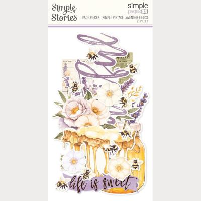 Simple Stories Simple Vintage Lavender Fields - Simple Pages Pieces