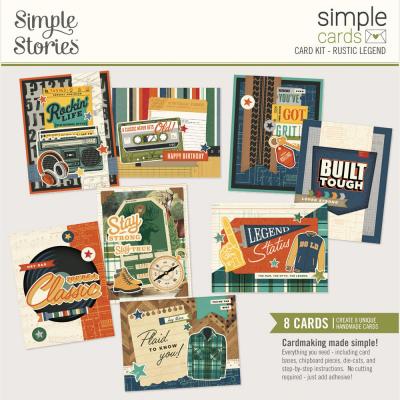 Simple Stories Rustic Legend - Simple Cards Kit