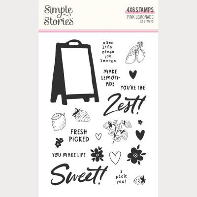 Simple Stories Pink Lemonade Stempel
