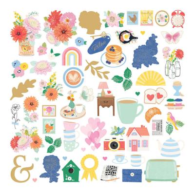 Spellbinders Breakfast in Bed Cardstock Die Cut - Ephemera