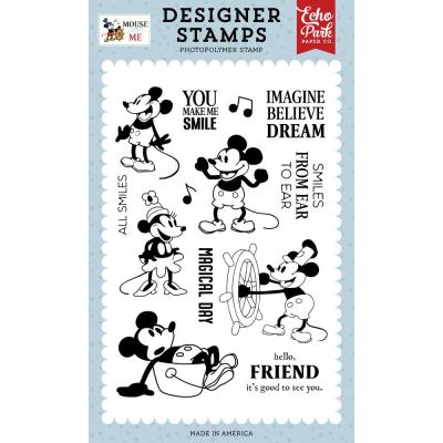 Echo Park Mouse And Me Stempel - Captain Mouse
