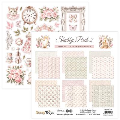 ScrapBoys Shabby Pack 2 - Paper Pad