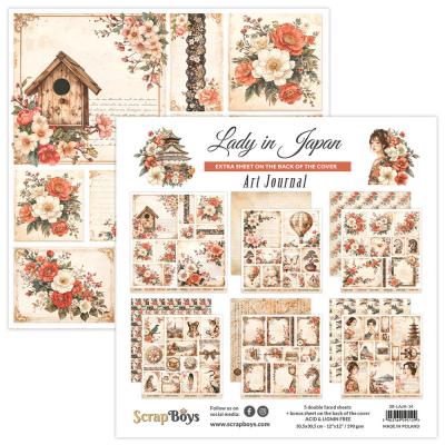 ScrapBoys Lady In Japan - Art Journal