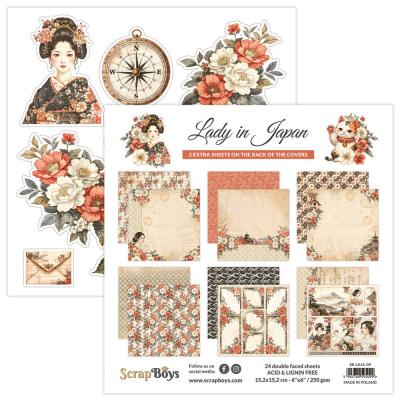 ScrapBoys Lady In Japan - Paper Pad