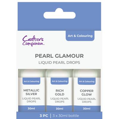 Crafter's Companion Pearl Drops - Glamour