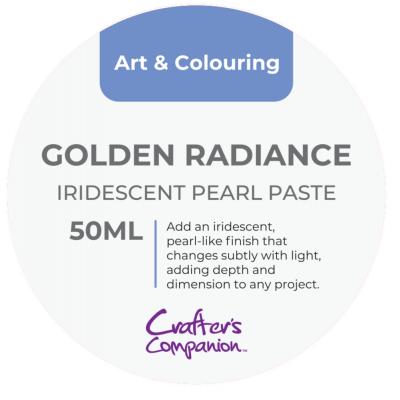 Crafter's Companion Iridescent Pearl Paste - Golden Radiance
