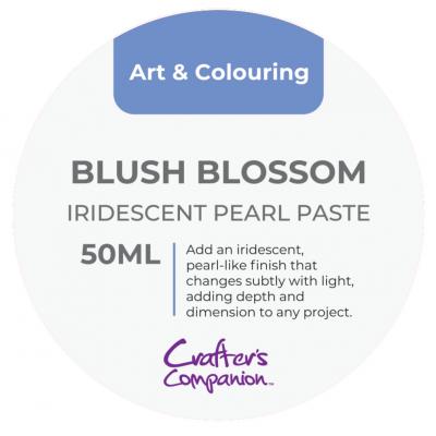 Crafter's Companion Iridescent Pearl Paste - Blush Blossom