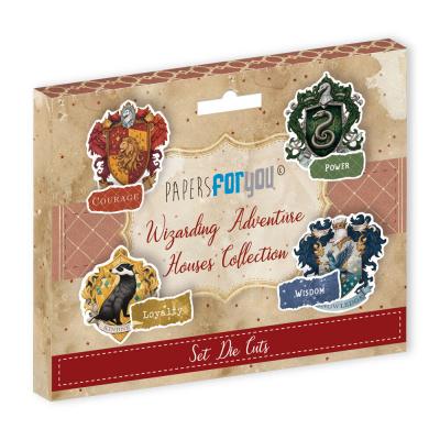 Papers For You Wizarding Adventure Houses Die Cuts