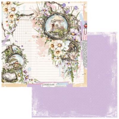 49 And Market The Looking Glass Designpapier - Whisper Ledger