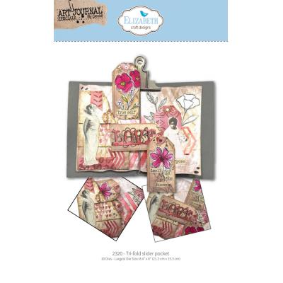 Elizabeth Craft Designs Hello You! Dies - Tri-Fold Slider Pocket