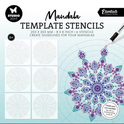 StudioLight Stencils - Mandala Template