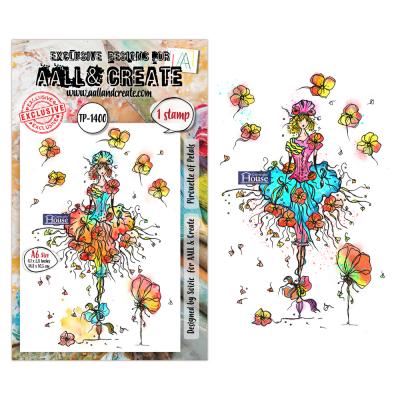 Aall and Create Whispers Of Form Stempel - Pirouette Of Petals