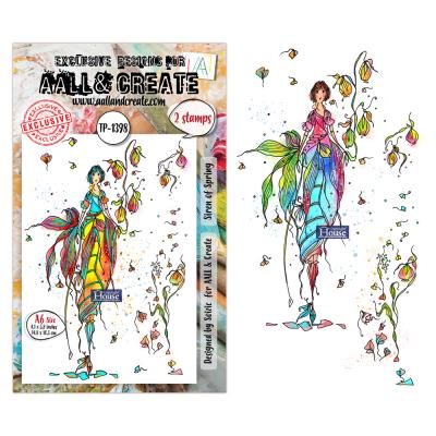 Aall and Create Whispers Of Form Stempel - Siren Of Spring
