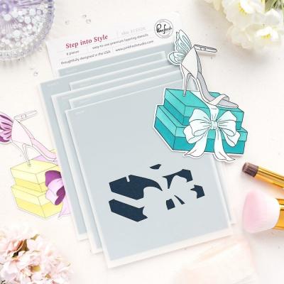 Pinkfresh Studio The Couture Edit Stencils - Step Into Style