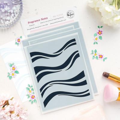Pinkfresh Studio The Couture Edit Stencil - Fragrance Notes