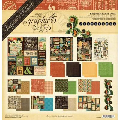 Graphic 45 Typography Keepsake Edition
