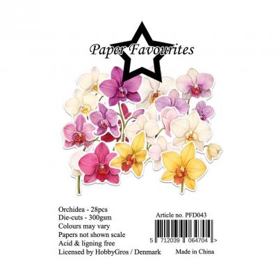 Paper Favourites Die-Cuts - Orchidea