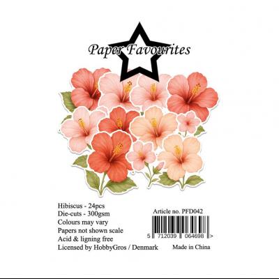 Paper Favourites Die-Cuts - Hibiscus