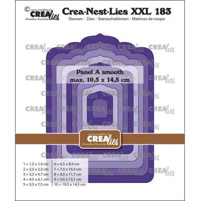 Crealies Cutting Dies - Panel A Smooth