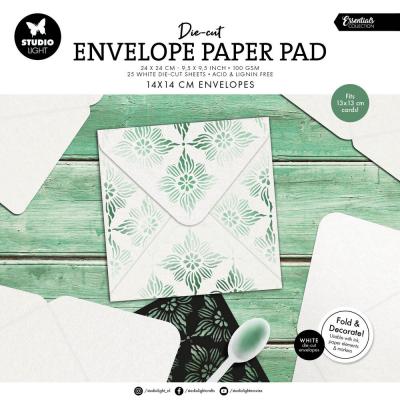 Studio Light Die-Cut Envelope Paper Pad