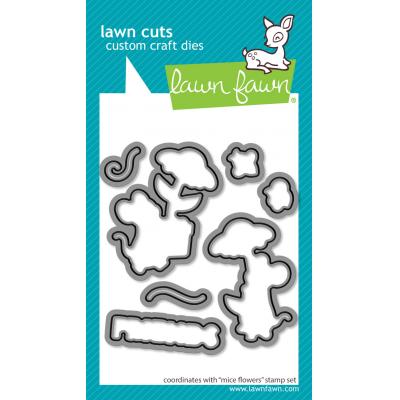 Lawn Fawn Lawn Cuts - Mice Flowers