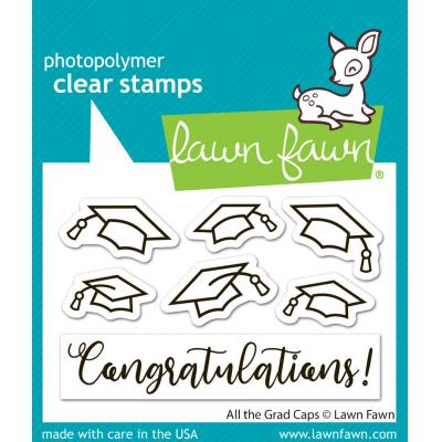 Lawn Fawn Stempel - All The Grad Caps