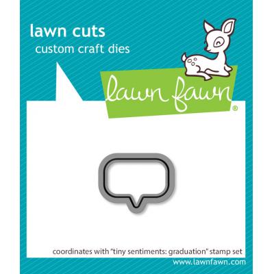 Lawn Fawn Lawn Cuts - Tiny Sentiments: Graduation