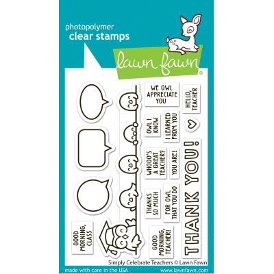 Lawn Fawn Stampel - Simply Celebrate Teachers