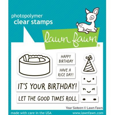 Lawn Fawn Stempel - Year Sixteen