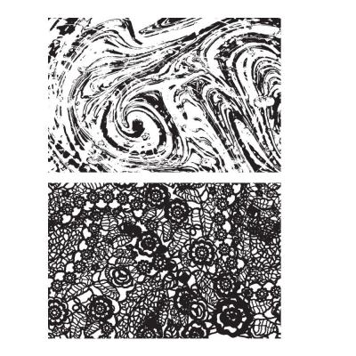 Stampers Anonymous Tim Holtz Stempel - Marble & Doily