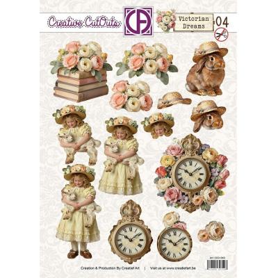 Creatief Art Creative CutOuts - Victorian Dreams 04
