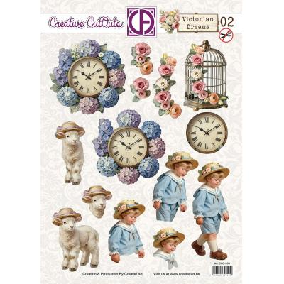 Creatief Art Creative CutOuts - Victorian Dreams 02