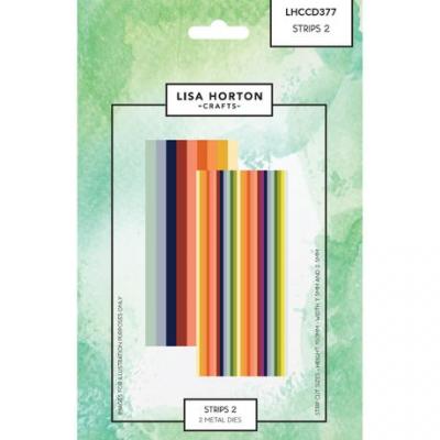 Lisa Horton Crafts Die Set - Strips Volume 2
