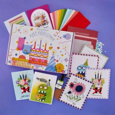 Spellbinders Just Add Cake - Birthday Cardmaking Kit