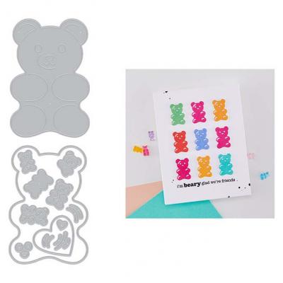 Hero Arts Beary Sweet Die Set - Bear Hugs