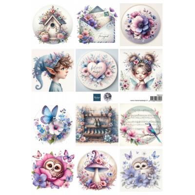 Marianne Design Decoupage Sheet A4 - Magical Mini's