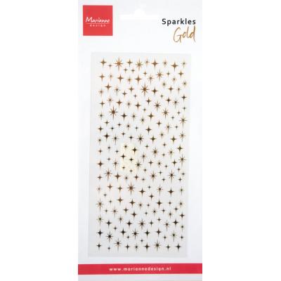 Marianne Design Embellishments - Decorations Sparkles Gold