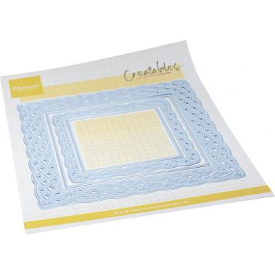 Marianne Design Creatables Dies - Wicker Square Set